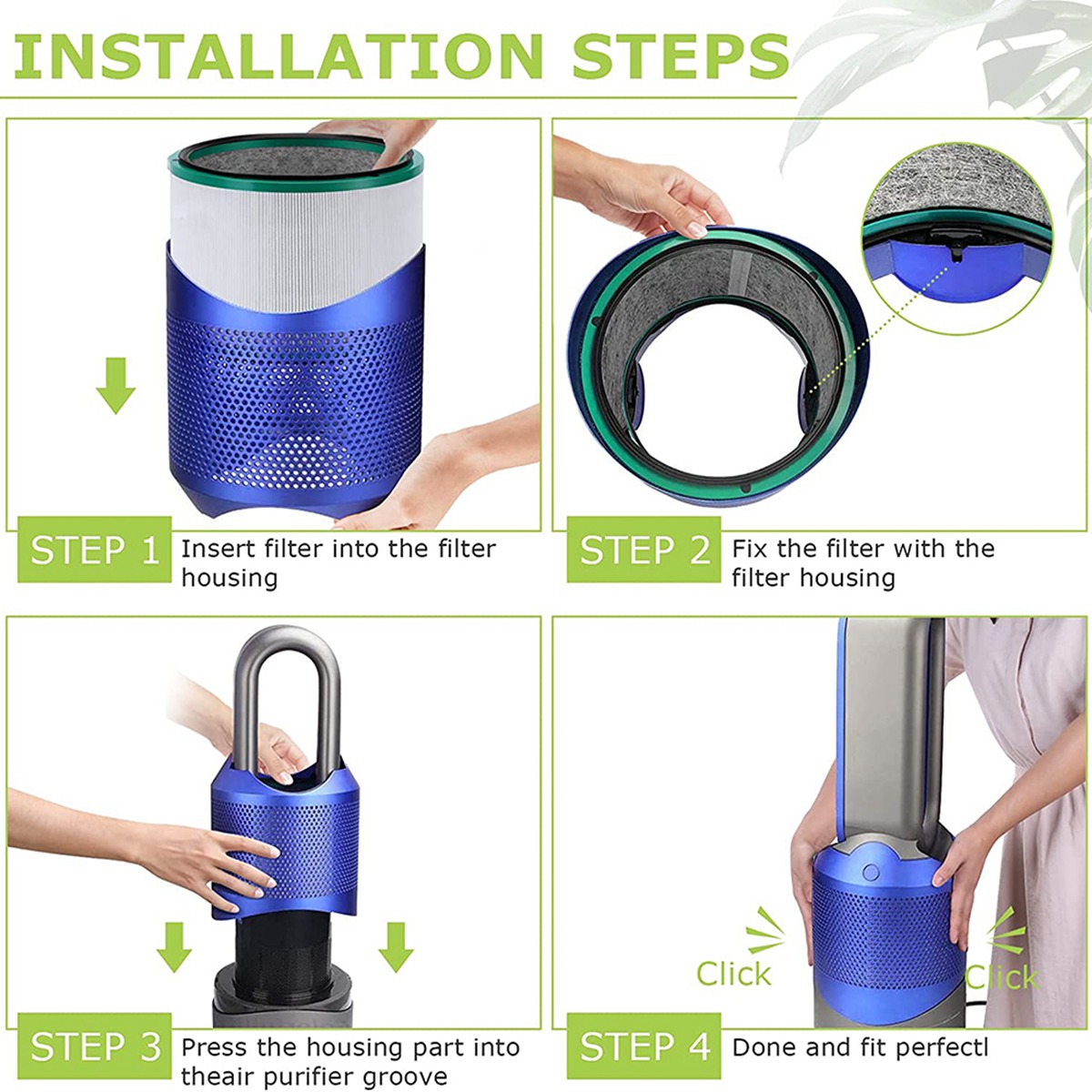 Dyson Fan Pure Cool - Filtro Substituto HGHO para Purificador de